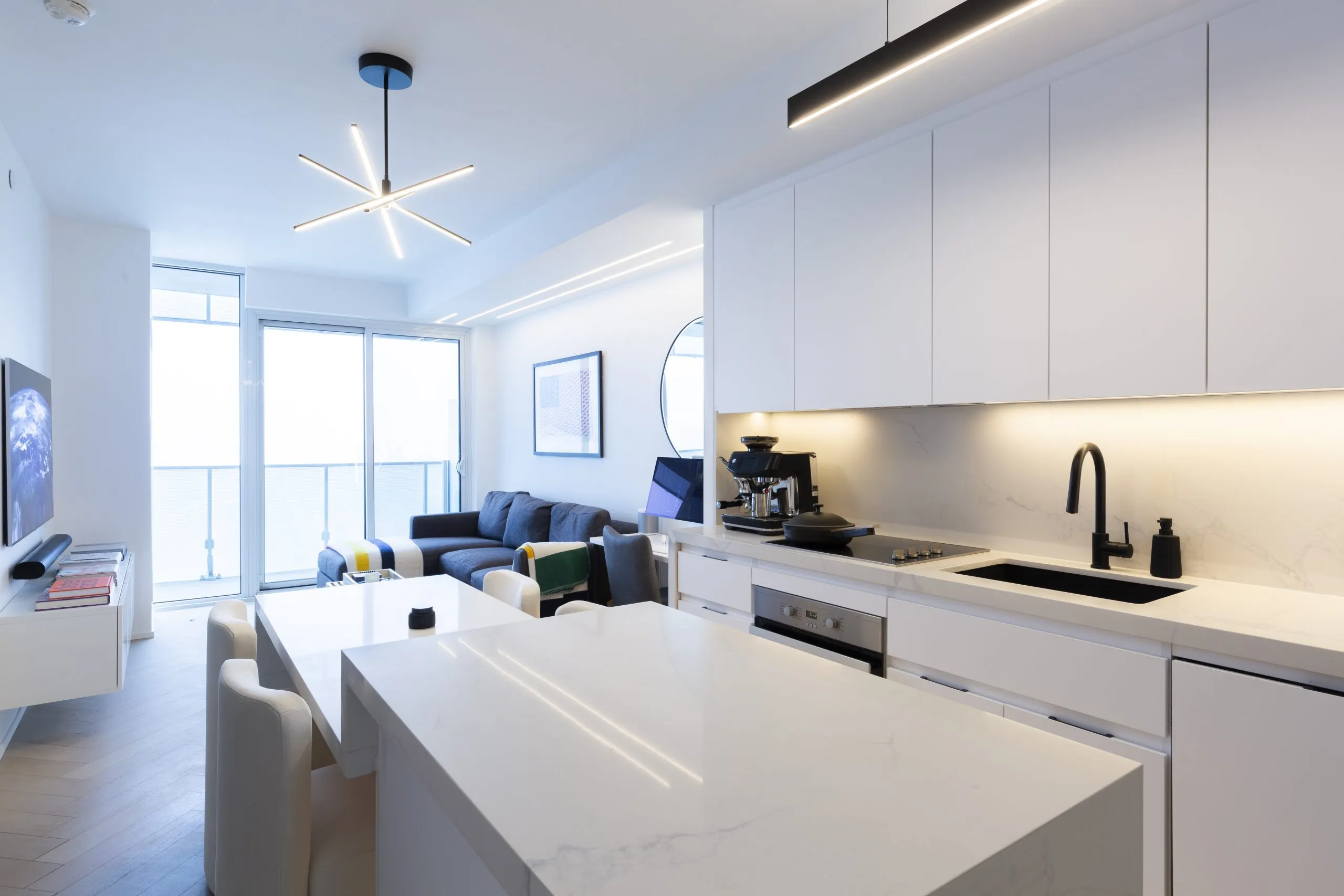 Before & After condo renovation photos